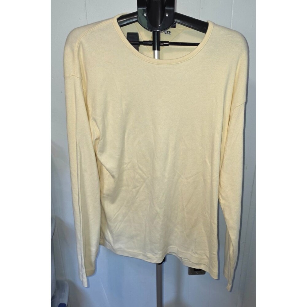 Tommy Hilfiger Vintage 90's Cream White Shirt Size XXL 2XL Excellent